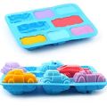 4 Design Cars 8 Cavity Silicone Mold. 