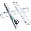 ABCidy Closet Lights Motion Sensored 3 Pack, Under Cabinet Lights Rechargeable, Battery Level Display, Dimmable Motion Sensor Light Indoor, Under Counter Lights for Closet, Kitchen, Cupboard, Wardrobe. 