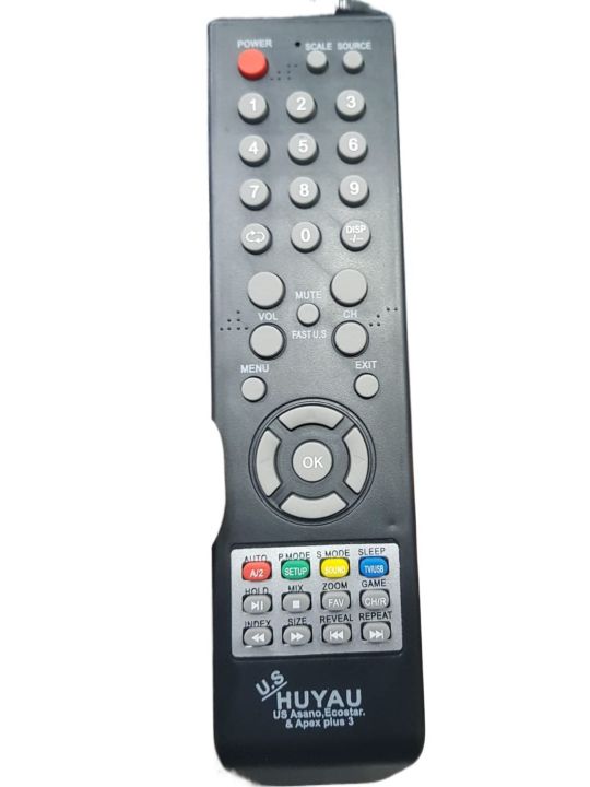 High Quality UNIVERSAL LCD LED TV REMOTE CONTROL For APEX ECOSTAR