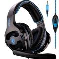 SADES SA-810 High-Performance 7.1 USB PC Headset Deep Bass Gaming Headphones With LED Micphone For PC Gamer No Ratings. 