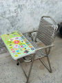 Small Kids Foldable & Portable Study+Eating Table & Chair Used For Multi Purpose. 