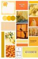 Yellow sticker sheet, A5 uncut brught , sunflower cute, journaling | Mobile laptop | cool poster. 
