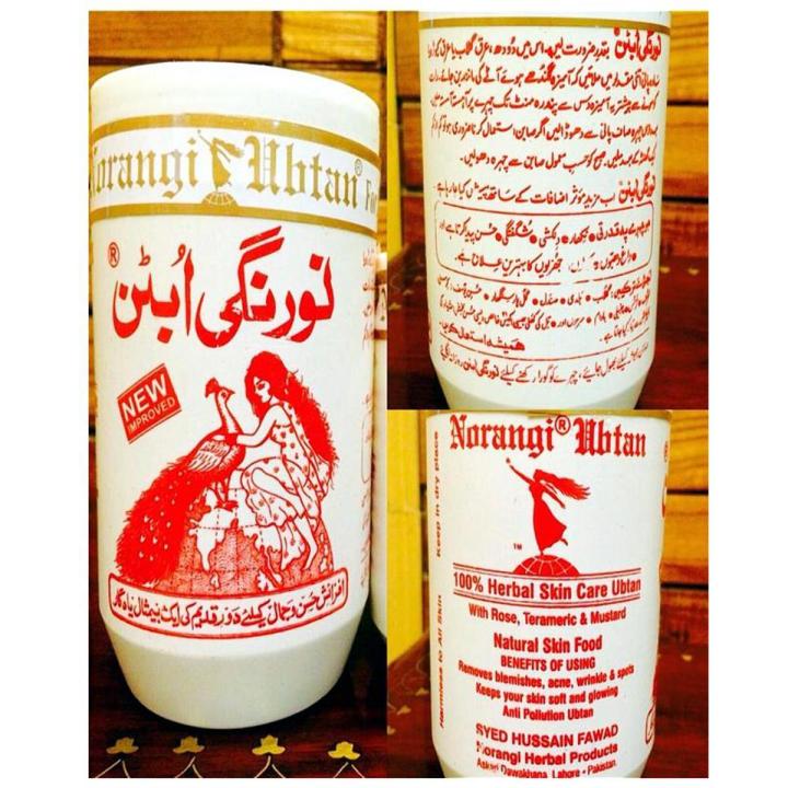 Norangi Ubtan Powder Norangi Herbal Ubtan Bottle ✅Deep Cleansing ✅Anti Aging Effect ✅Promote Skin Tone ✅Eliminates Dark Spot ✅Remove Excess Oil