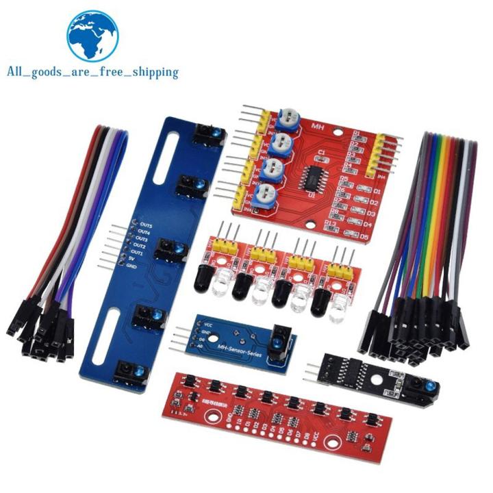 TCRT5000 Sensor IR Photoelectric Switch Barrier Line Track Module For Arduino Diode Triode Board 3.3v