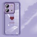 Vivo Y28 Y18 Y18s VivoY28 Luxury Cute Love Heart Casing Clear Candy Silicon Case Camera Protector Back TPU Soft Case Cover. 