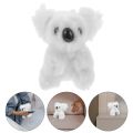 MoupBoi Koala Sofa Decoration Stuffed Plush Toy Small Adorable Cute Animal Simulation. 