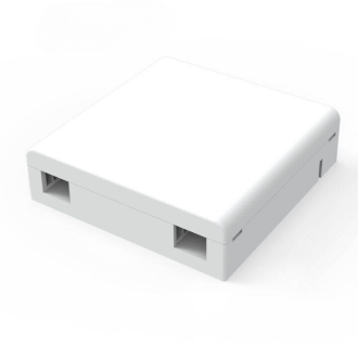 FTTH Fiber Panel Fiber Optic Terminal Dual SC Junction Box