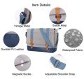 Laptop Bag/Vintage Canvas Satchel Classic Laptop Bag. 