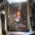 Steel deep  tray serving tray ( Baking Tray For Toaster Oven Cookie)also use for different purpose. 