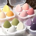 Premium Makeup Sponge Puff Blender With 4 in 1 Storage Box Beauty Blender Puff for Girls Multicolour Design. 