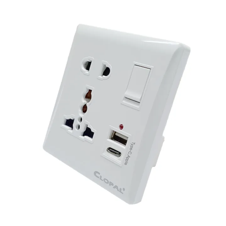 Clopal%20-%20Multi%20Light%20Plug%2013A%20with%201%20USB%20Slots%20With%20Type%20C%20Brand%20Quality%20Product%20-%20Image%202