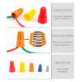 50pcs Fast Wire Connector P1 P2 P3 P4 P6 Electrical Insulated Twist Terminal Awg22-10 Nut Spring End Cap Rotating Splicing. 