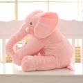 Creative pink Plush Elephant Pillow Kids Bed Sleeping Elephant. 