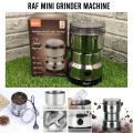 Mini Electric Grinder For Spices 4 Blades Stainless Steel Electric Grinder For Kitchen 100% Original 300W Premium Quality Spice & Coffee Beans Blender RAF Mini Grinder Machine. 