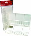 Pallette for Water Colors Plastic Oil Watercolor Painting Palette Folding Art Mixing Watercolor Palette Tray Artist Paint. 