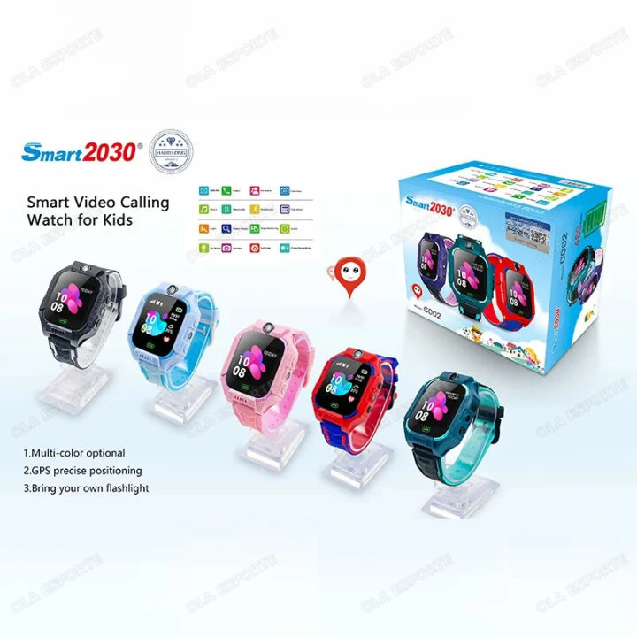 New Kids Smart Watch 2024 SOS GPS Track Card Smartwatch Phone Camera ...
