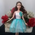 Barbie doll dress | Barbie clothes | doll clothes | party dress | Barbie party dress |11 inch doll |doll clothes. 