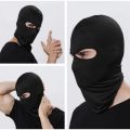 Full Face Fleece Mask - Sun, Cold Wind, Dust Protection - Snow Head Gear for Construction, Working, Motorcycle, Snowmobile, Snowboard & Skiing Fits Under Helmets, Pack of 1 Face Ski Mask Balaclava Full Face Black Mask for Women & Men. 
