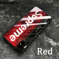 Casinglee for Samsung Galaxy A71 Case Tempered Glass Protector Mirror Couple Back Cover SUP Supreme Design Samsung A71 case cover For girls and Boys. 