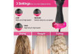 One Step 3 in 1 -  Hair Dryer - hair straightner -  hair curler for ladies - hare drier for girls - Hair Straightener Comb  -  Drying for women - Hair Dryer Styler - Hot Air Brush - Comb for Drying -  Straightening - hair dryer for women - dryer. 