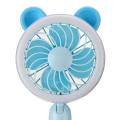 Rechargeable Handheld USB Electric Summer Cooling Fan w/ Base. 