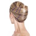 100pcs 5cm Color Hair Clips Bobby Pins for Women Girls Decorative Hair Styling Accessories Wavy Fashion Hairpins Metal Barrettes. 