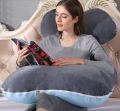 Maternity Pillow | Full Body Support Pillow - Ball Fiber Filled | U-Shaped - 100% Premium Comfort. 