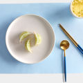 Kids Place Mat Square Shape Heat Insulation Silicone Kitchen Kids Dinner Mat for Home. 