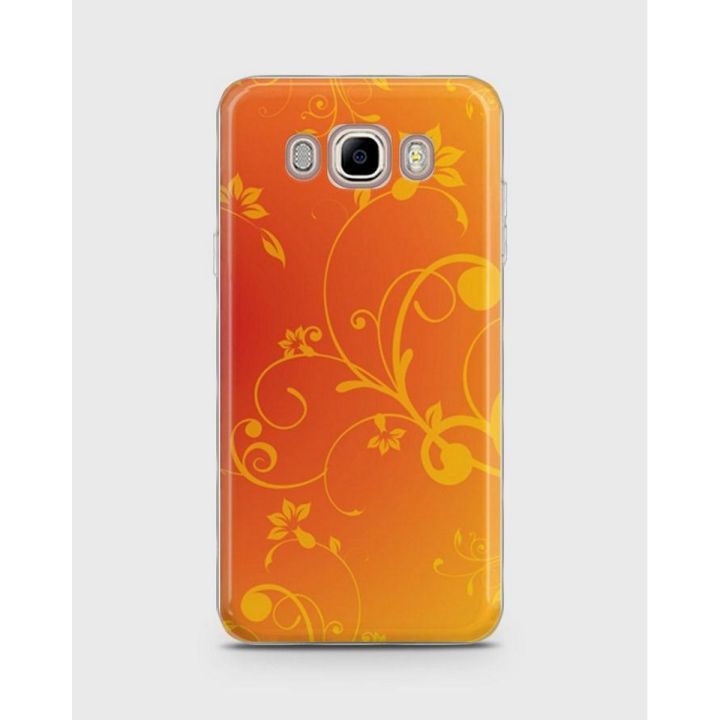 Samsung Galaxy J710 J7 2016 Soft Cover Orange Beauty - 1Cover677