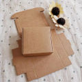 10pcs Kraft Paper Boxes White/brown/black Paper Small Soap Box Kraft Cardboard Mini Jewelry Packing Carton Box. 
