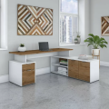 Imperia Furniture 59.17'' Wide 4 - Shelf Credenza console table media console. 
