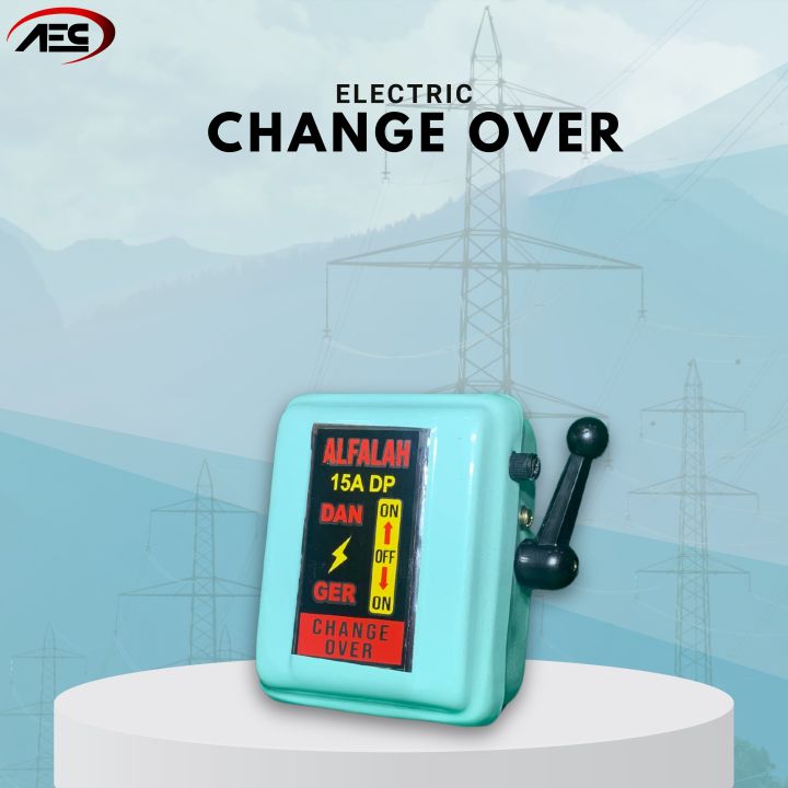 Alfalah 15 Amp Electrical Changeover Switch High Quality Copper Points