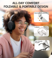 Edifier W830NB Wireless Over Ear Headphones with -45dB Active Noise Cancelling with 5.4 Bluetooth, 94H Playtime, LDAC Hi-Res Sound, Spatial Audio, Fast Charging, Multipoint Connection, Bluetooth V5.4 Foldable | Edifier Headphone | Edifier ANC Headphone |. 