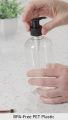 Empty Plastic Bottles with Flip Top Cap & Hand Pump –300ml & 500ml Refillable & Reusable Containers for Lotion, Shampoo, Hair Oil, Liquid Soap, Cosmetic Storage & Travel Use. 