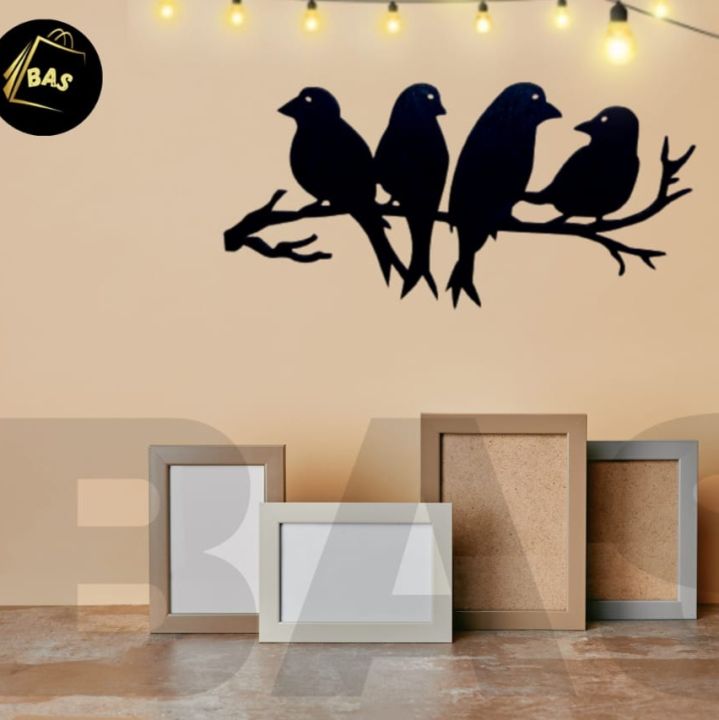 Love Birds Wall Art, 3D Wooden Wall Art, Birds on Tree, Birds Decoration, Room Decoration items, Home decoration ideas, Elegant Wall Décor, Stylish Wall  Art, Birds Wall Décor, New Design Wall Decorations