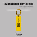 Customized Wooden KeyChain with your Picture, Logo or Name | Custom KeyChain Print | Craftale. 