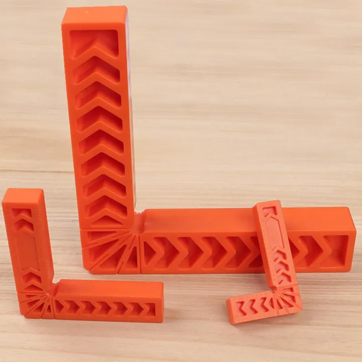 Fixing Ruler Block Plastic L-Shaped Auxiliary Fixture Scriber Measuring Tool Woodworking ...