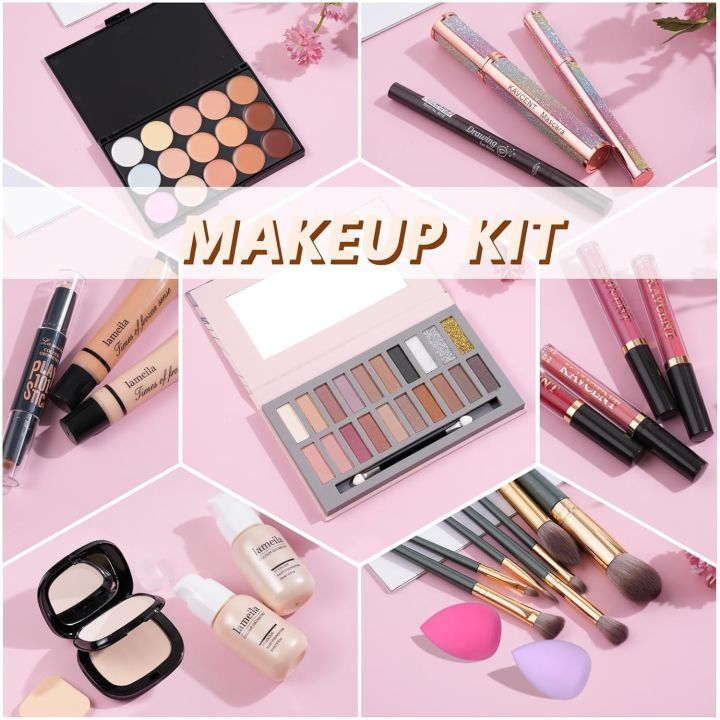 Full%20Makeup%20Kit%20For%20Women%20Including%20Makeup%20Pouch%20,%20Eyeshadow%20,%20Blush%20And%20Highlighter%20,%20Makeup%20Brushes,%20Blender%20,%20Sheet%20Mask%20,%20Lip%20gloss%20,%20Nail%20Paint%20,%20Eyeliner%20And%20Mascara%20,%20BB%20cream%20And%20Face%20Powder%20..%20(%20Premium%20Quality)%20-%20Image%202