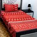 AR CART Single Size Bedsheet in High Quality Cotton Top Designs. 