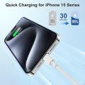 USB-C to 8-Pin Connector Cable, Fast Charging & PD Support for iPhone, Compatible with iOS Devices. 
