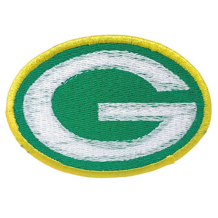 Green Bay Packers Embroidered Iron On Patch Sew On Badge For Bags Caps T Shirts Jeans Applique