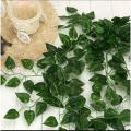 7 Feet Long Artificial Money Plant Leaf Garland for Home Office Room Decoration Eco-Friendly, Realistic Greenery. 