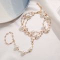 Bohemian Beads Anklets for Women Novelty Fashion Simulated Pearl Ankle Bracelet On The Leg Foot Jewelry Party Gift. 