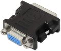DVI to SVGA Adapter | DVI-I Dual Link (24+5) to VGA Converter (Black) | DVI-I Dual Link (24+1) to VGA Converter (Grey) | High-Definition Signal Transfer | Analog Monitor Compatibility. 