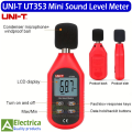 UT353 Digital LCD Mini Handheld Sound Level Meter Noise Audio Volume Detector Decibel Monitoring Tester 30-130dB by electrica. 