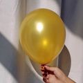 Pack of 24 - Latex Matte Finish Golden Balloons (Gold Premium Latex Balloons - Great for Kids, Adult Birthdays, Weddings, Receptions, Baby Showers, Water Fights, or Any Celebration). 