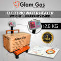 Glam Gas Fast Electric Water Heater - 40 Litre Electric Geyser - Multiple Safety Systems with Italy Element - 1 Year Brand Warranty. 