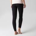 Stretch Black Lycra Gym Legging Tights for Girls. 