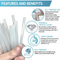 Pack of 10 - Small Glue Gun Sticks / 7mm Glue Stick / Imported Glue Stick / Original Branded Glue Stick Art # GW-SGS01 (10 Stick). 