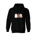 Hori Bear Printed Warm Hoodie Pullover Hood Fleece Winter Arrival Top Quality Kangaroo Hoodies For Men. 